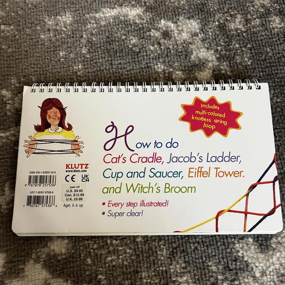 Klutz Cat's Cradle-A Book of Sting Figures (NEW) - Picture 3 of 3